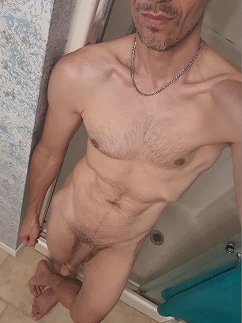 Beautiful nude man.    