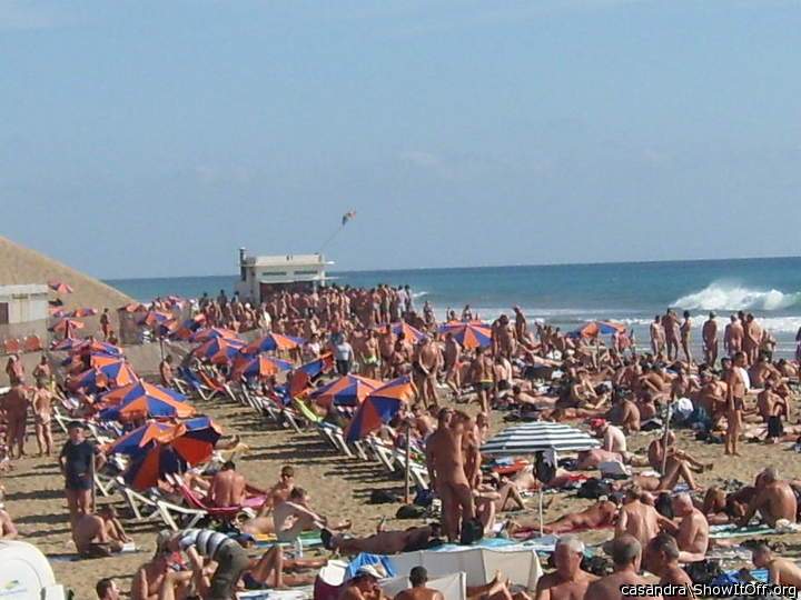 Maspalomas gay nudist beach