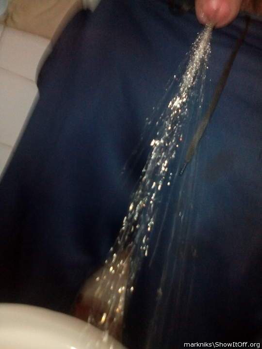 pissing