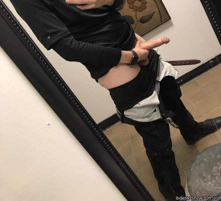 I'd drop to my knees to suck a load from your hot thick cock
