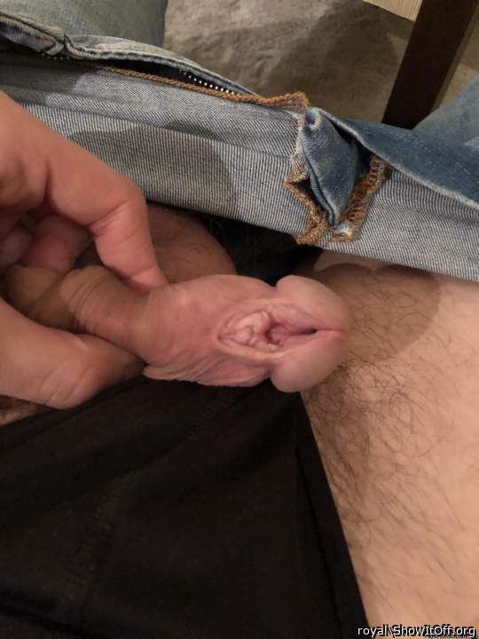 piss slit always looks good in jeans