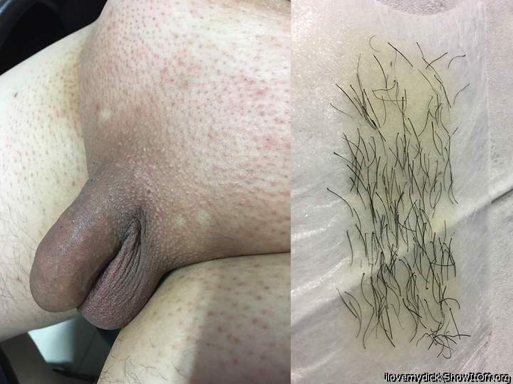 Wax my pubes
