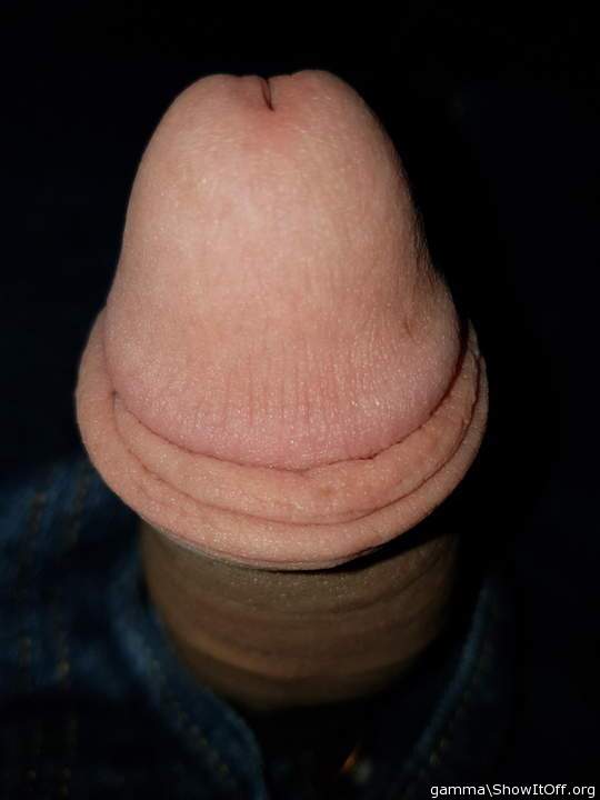 Nice dry glans and foreskin wrinkles 