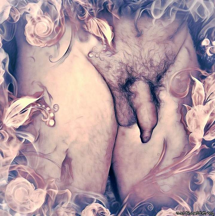 Art pictures uncut man with long foreskin