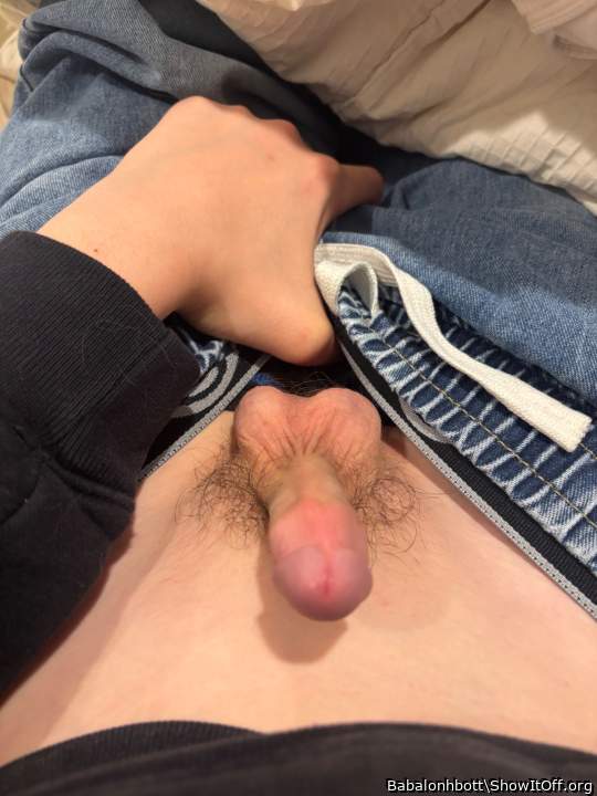 Sexy cock! Id suck the cum out of that beautiful cock