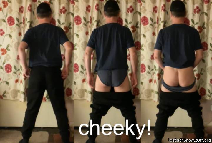 trousers and pants down