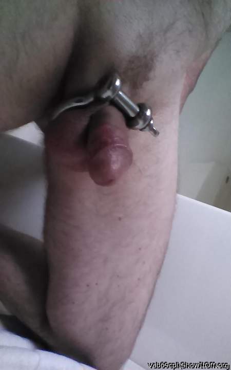 shakled  cock