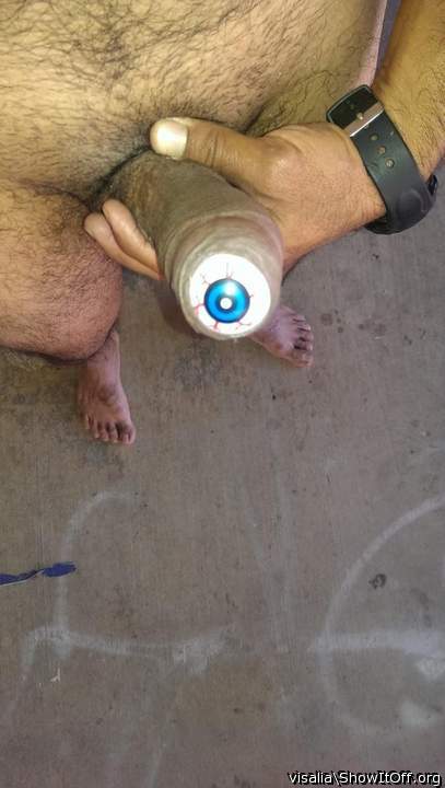 Is that an alien coming out of your dick?