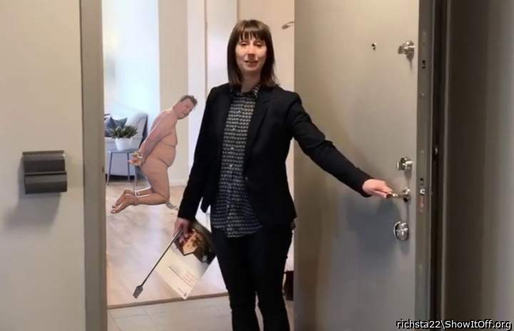 "I'm sorry, he's tied up right now. I'll have him call you when he's free