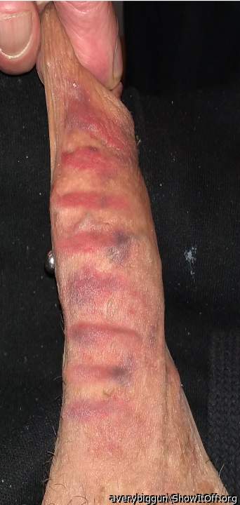 Caned