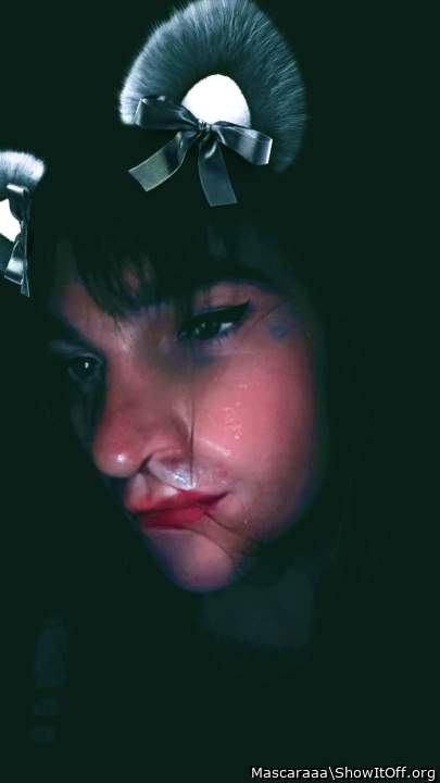 Took a small shot to the face (: