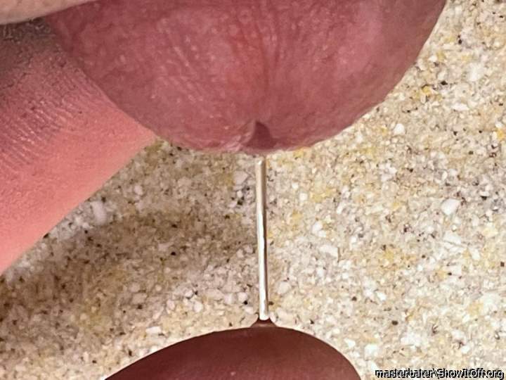 Photo of a love muscle from masterbater