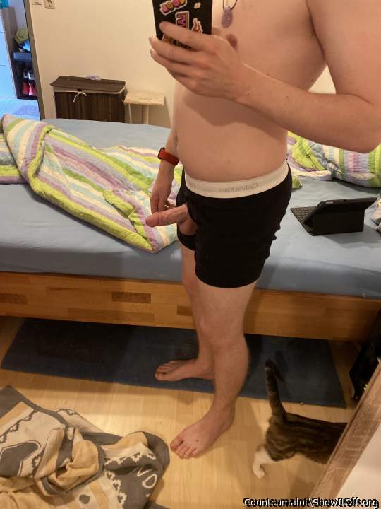 Test driving my new underwear