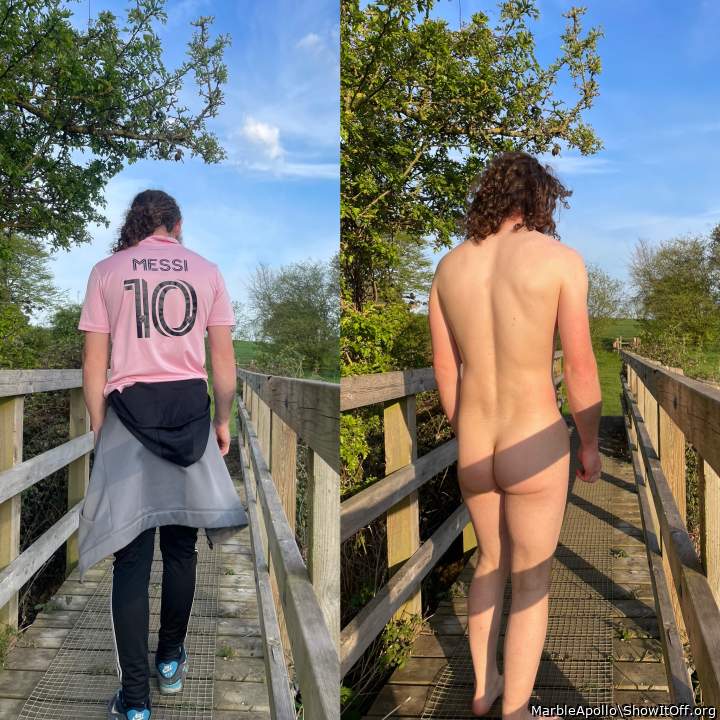 Clothed and nude
