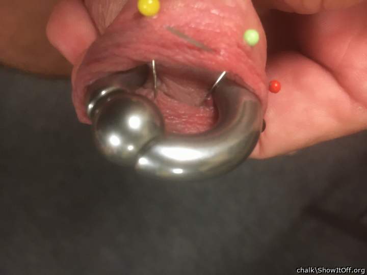 Photo of a shaft from chalk