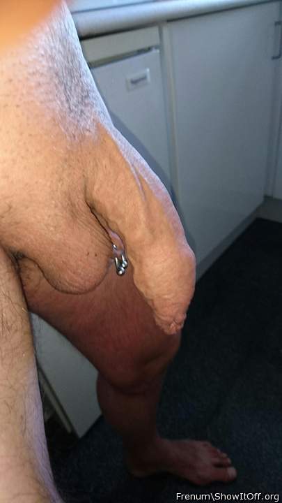 My uncut flaccid cock