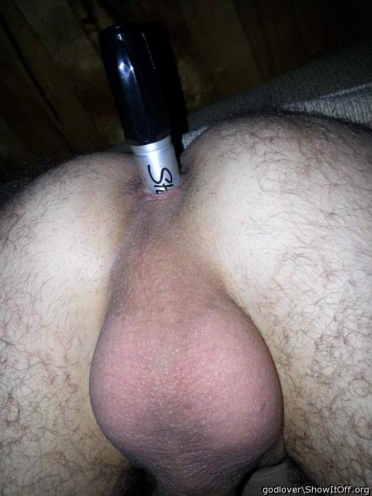 Big  Sharpie In Ass Hole 2