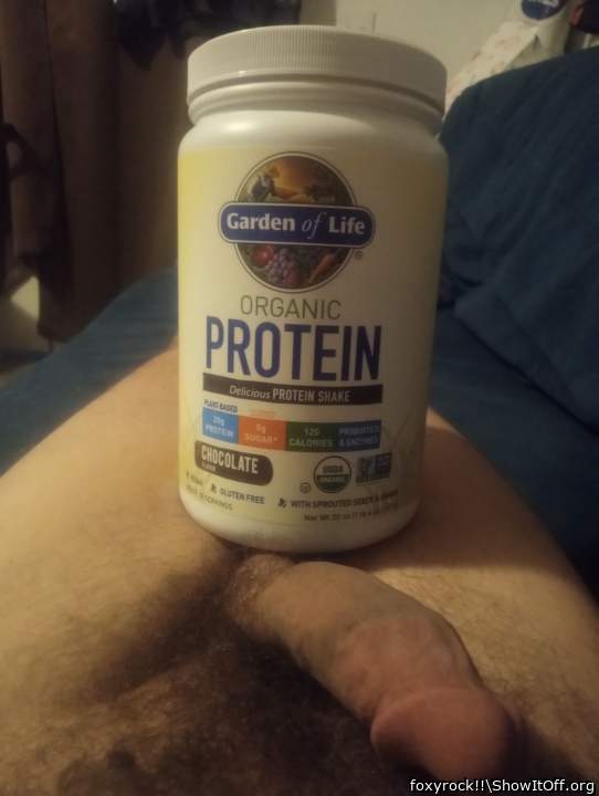 I'm going all organic for protein