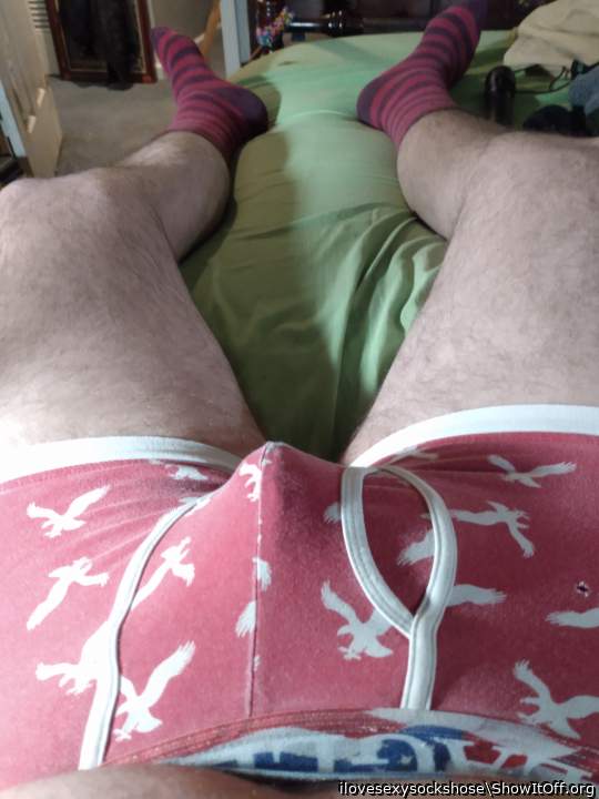 Photo of a weasel from ilovesexysockshose
