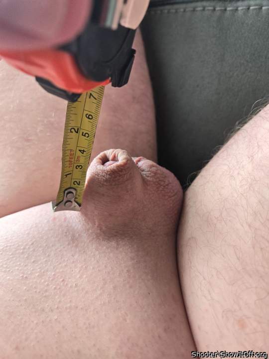 Barely over 1inch