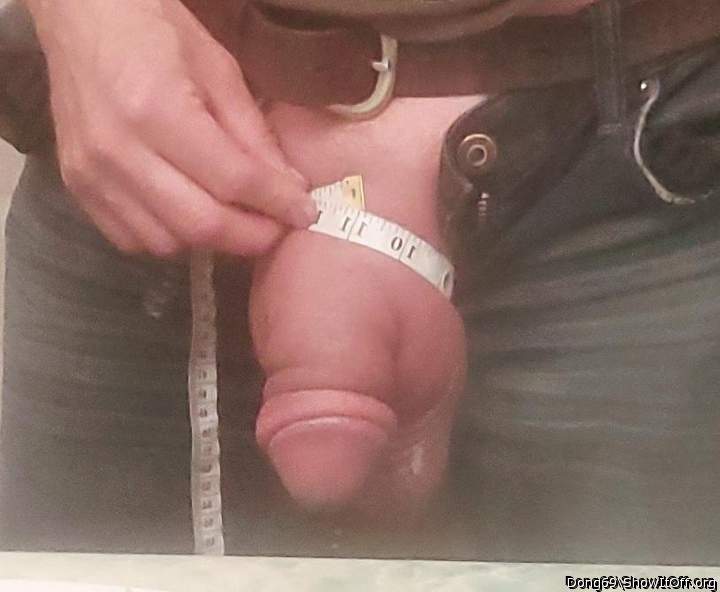 Close up of measurement
