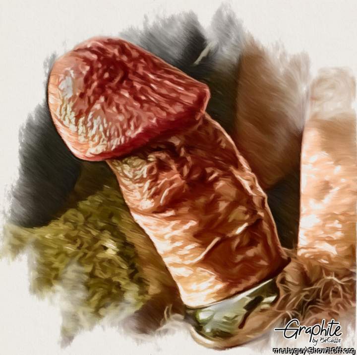 I love your art work showing your wonderful cut cock head   