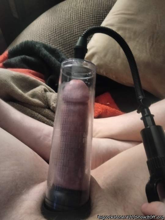 I LOVE watching you pumping up  