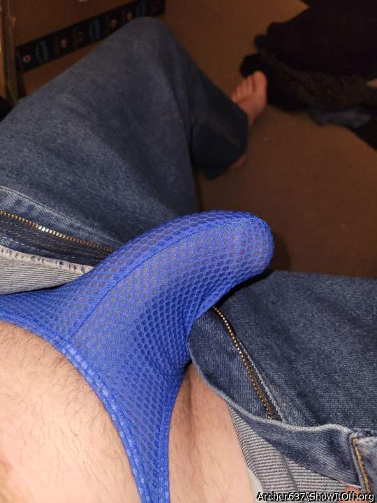 Sexy blue 💙 thong