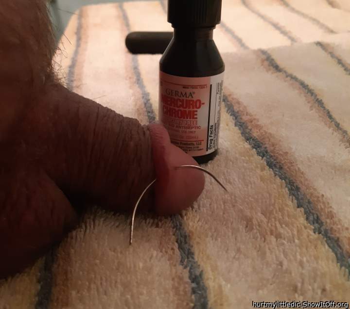 Mercurochrome hurt more when I was a kid....