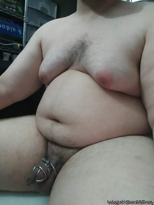 Love the foreskin hanging out of your cage super hot! 
 