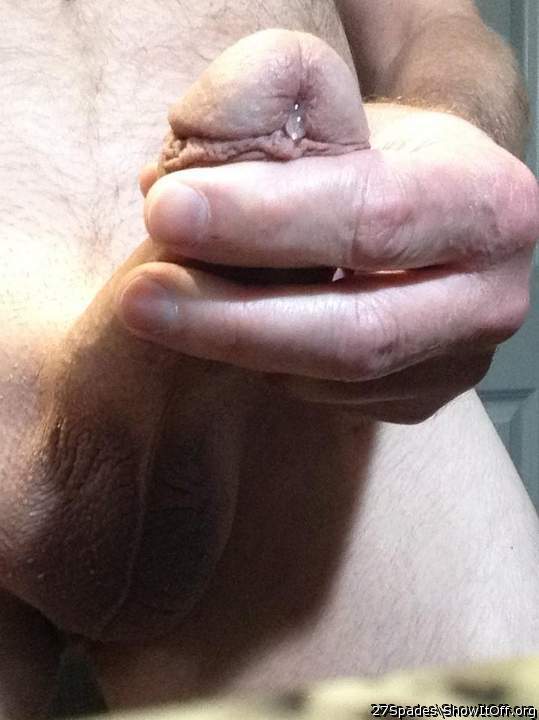 Luv that dew drop of man juice - lick, lick  