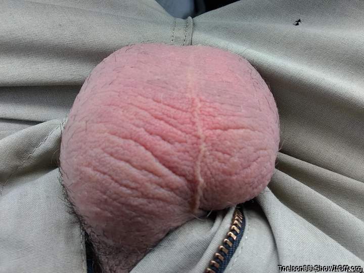um, yum, scrotum!   