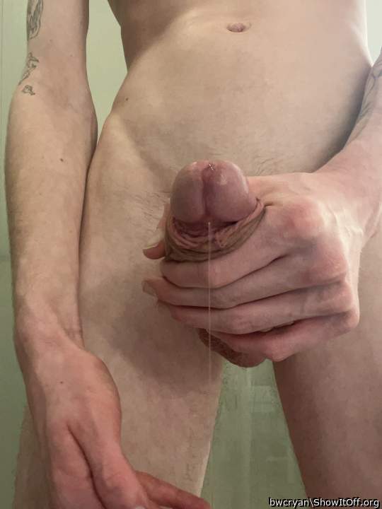 Leaky young cock :)