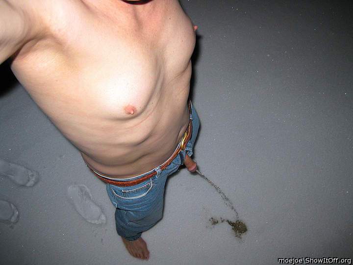 Winter time public exposure......