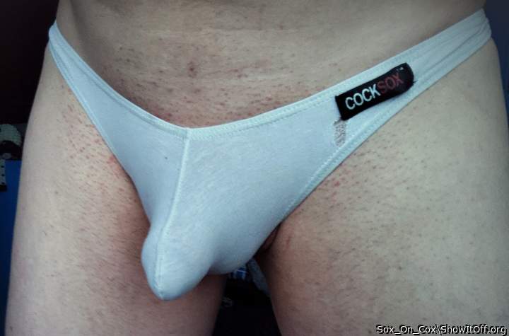 Tight White Thong