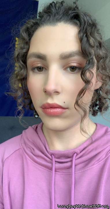 Your so beautiful. You have evolved since joining this site 
