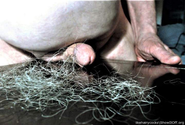 real men don't shave. THEY PLUCK!