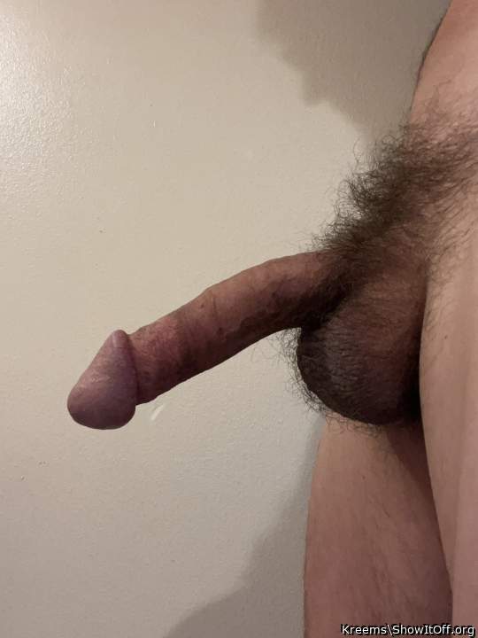 Photo of a penis becoming erect from Kreems
