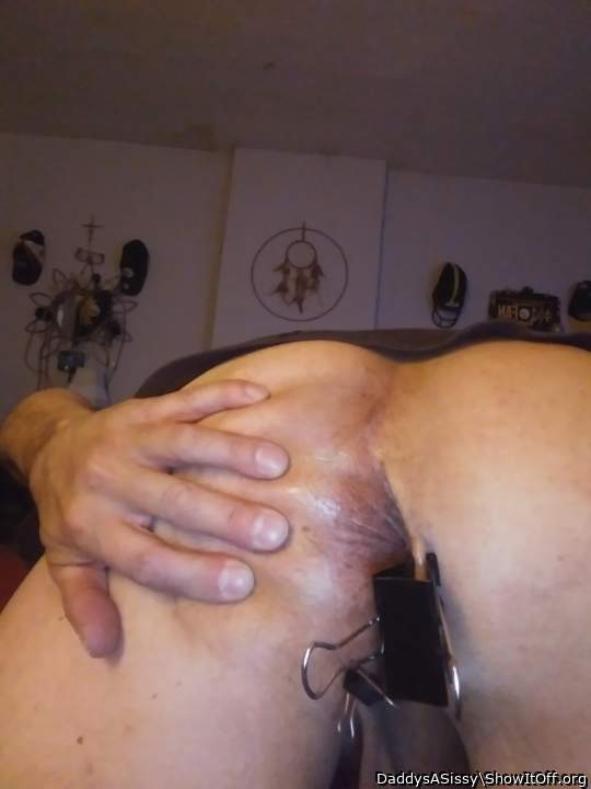 Hurts so GOOD &#128293;horny. n wet take Me I love Clamps n. A good spankin