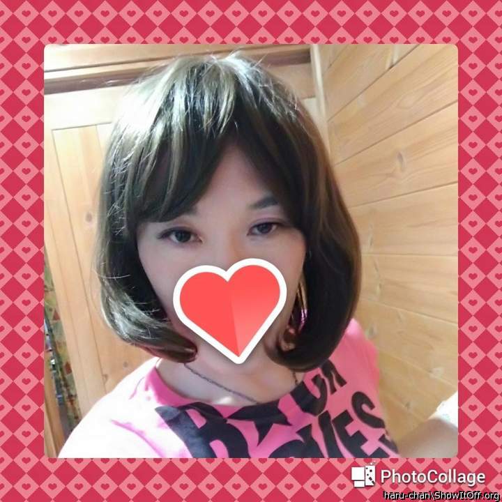 Recently I bought wigs and cosmetics again and started dress