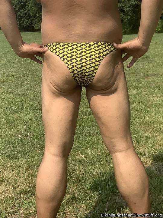 Rear View of my Rio Bikini