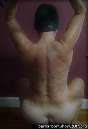My hard body.