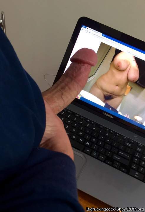 Wank and cum with your big dick to hairy cunt hard.   