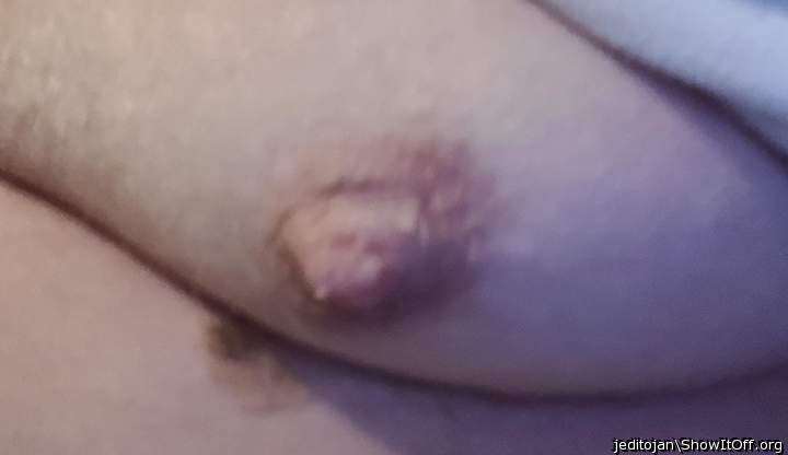 I started out pinching my nipples