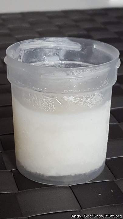 100+ ml or frozen cum