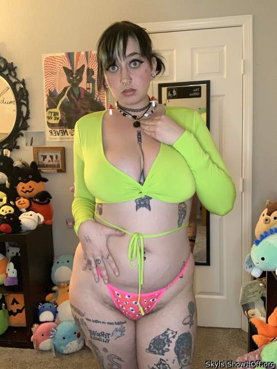 Photo of a one-eyed monster from Skyls