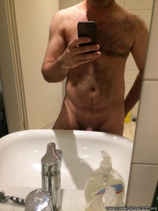 me naked infront of