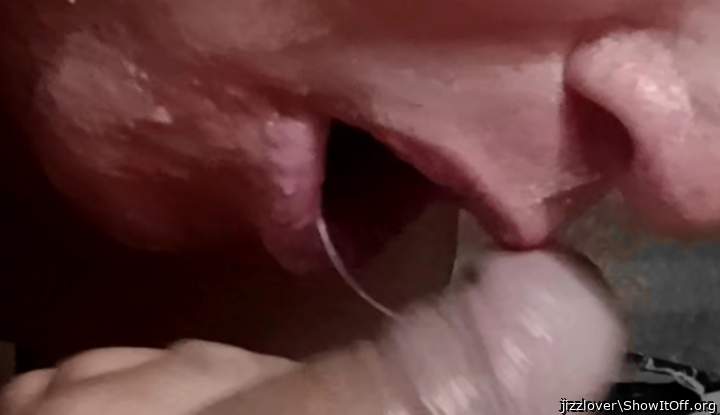 sperm coated cock!