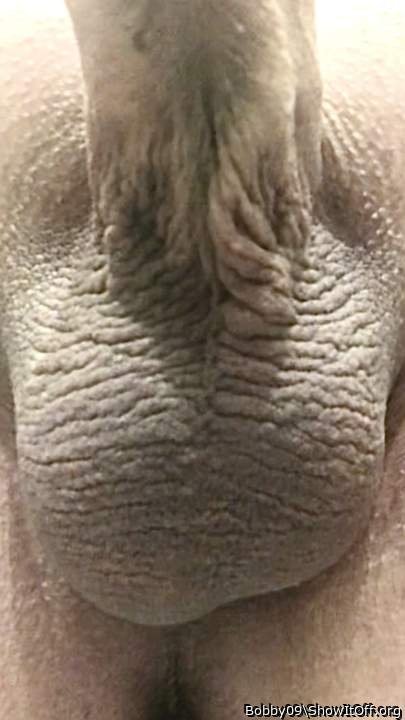 Come closer and suck my bald balls