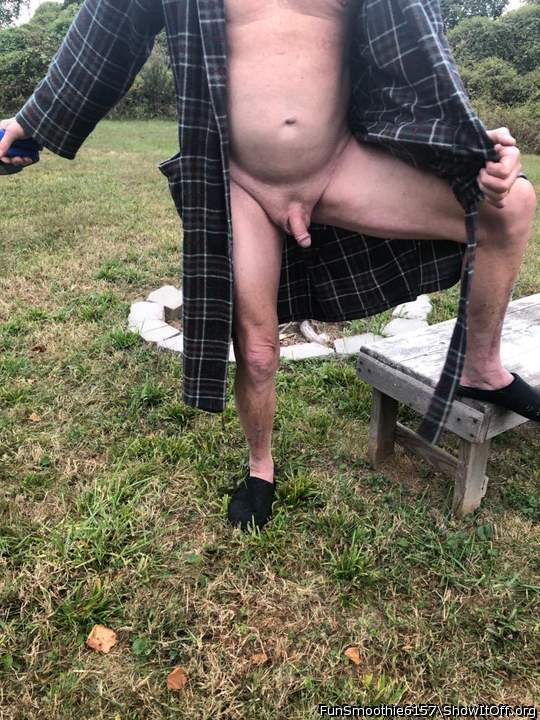Hangin out in the backyard